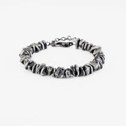 Buddha Stones 999 Sterling Silver Small Change Shape Protection Bracelet