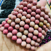 Buddha Stones Rhodonite Healing Relationships Bracelet