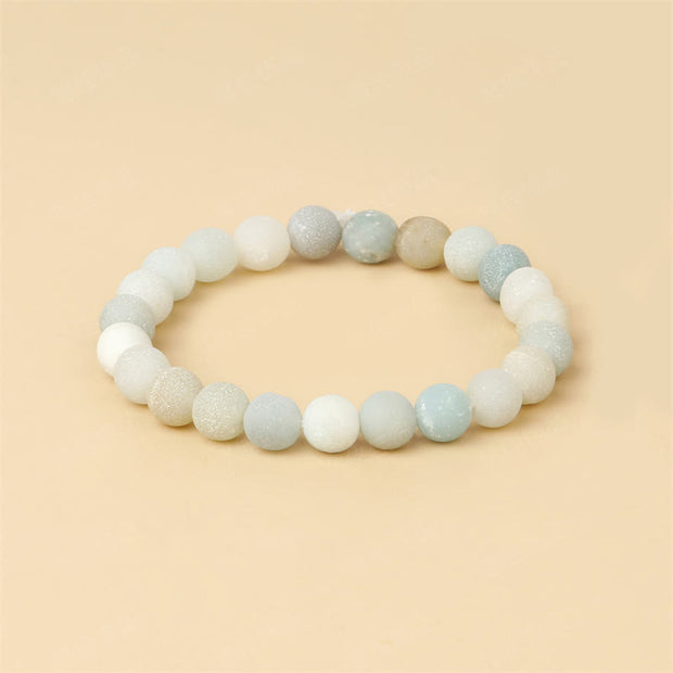 Buddha Stones Love Self Green Series Calm Balance Support Bracelet