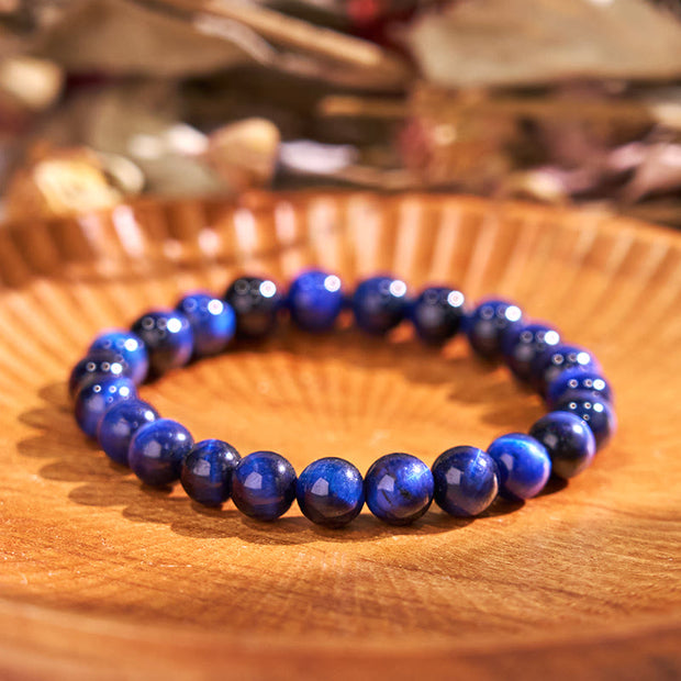 Buddha Stones Let The Past Go Blue Series Calm Tranquility Bracelet