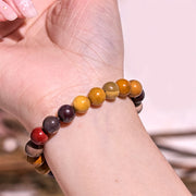 Buddha Stones Boost Vitality Warm Color Series Positive Courage Bracelet Bracelet BS 21