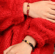 Buddha Stones 999 Gold Year of the Snake Design Handmade Luck Protection Rope Braided Bracelet (Extra 30% Off | USE CODE: FS30) - image 20