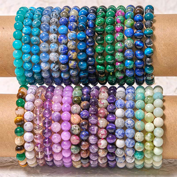 Buddha Stones Restores Calmness Cool Color Series Love Tranquility Bracelet Bracelet BS main