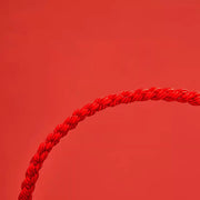 FREE Today: Luck Blessing Handmade Braided Red String 925 Sterling Silver Fu Character Bracelet