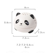 Buddha Stones Cute Panda Healing Ceramic Incense Burner Desk Decoration Incense Burner BS 7