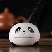 Buddha Stones Cute Panda Healing Ceramic Incense Burner Desk Decoration Incense Burner BS 9