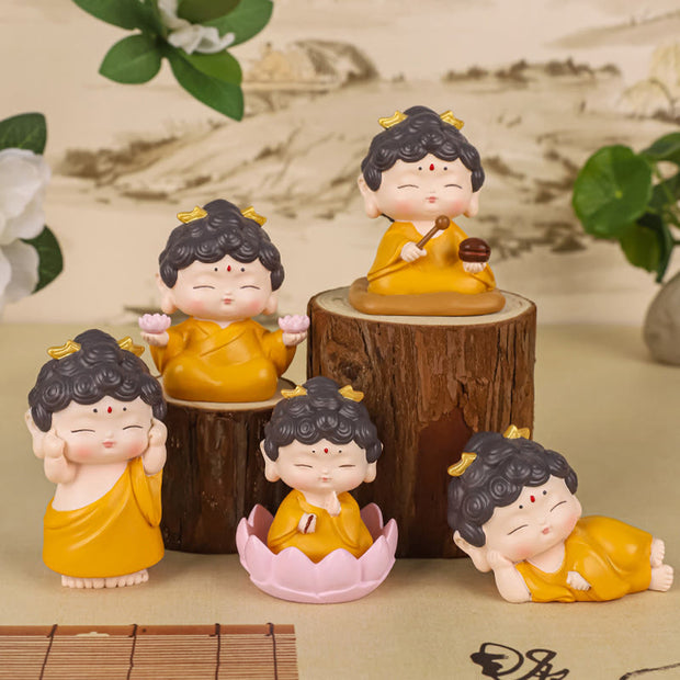 Buddha Stones Meditation Lotus Amitabha Buddha Resin Statue Compassion Home Decoration Decorations BS 16