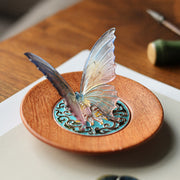 Buddha Stones Butterfly Healing Incense Burner Desk Decoration Incense Burner BS Colorful Butterfly 8*4.5*5cm