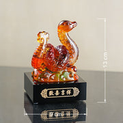 Buddha Stones Year Of The Snake Auspicious Clouds Joy And Auspiciousness Liuli Art Piece Home Decoration Decorations BS 7