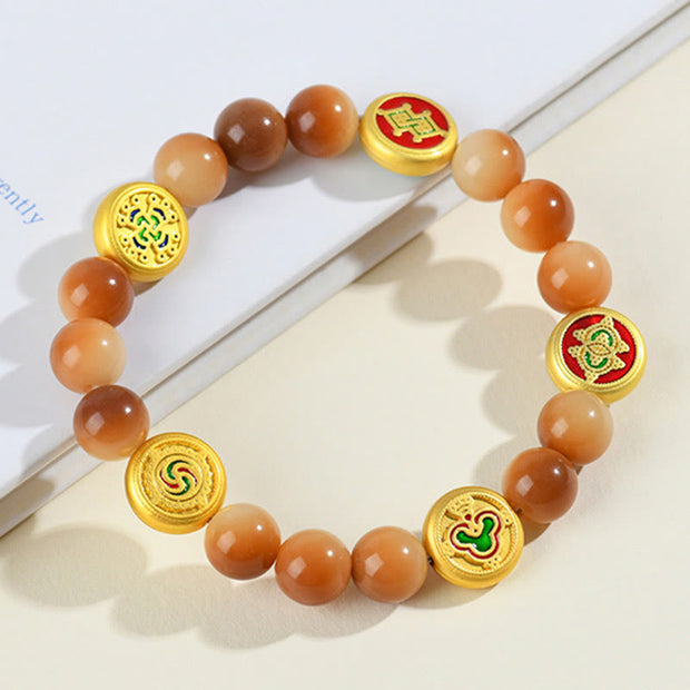 FREE Today: Wisdom and Peace Bodhi Seed Five Directions Gods of Wealth Bracelet