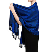 Buddha Stones Tibetan Cashew Jacquard Tassels Shawl Spring Fall Winter Warm Cozy Scarf Wrap