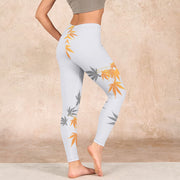 Buddha Stones Maple Gym Leggings Women's Yoga Pants - image 3