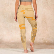 Buddha Stones PiXiu Clouds Pattern Gym Leggings Women's Yoga Pants - image 15