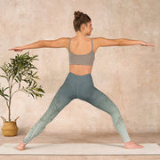 Buddha Stones Bamboo Leaves Sketch Print Sports Leggings Women's Yoga Pants - image 11
