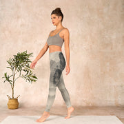 Buddha Stones Mountains Shrouded In Mist Wild Goose Gym Leggings Women's Yoga Pants Leggings BS 13