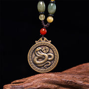 FREE Today: Wealth and Fortune 12 Chinese Zodiac Blessing Necklace Pendant