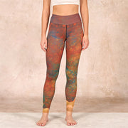 Buddha Stones Auspicious Clouds Print Lycra Fabric Fitness Leggings Women's Yoga Pants - image 2