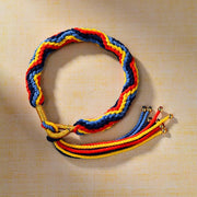 Buddha Stones Tibetan Hand-woven Colored Rope Luck Bracelet