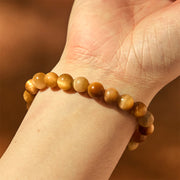 FREE Today: Protection and Healing Year of the Snake Tiger Eye Amethyst Fu Character Bracelet