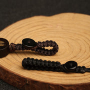 FREE Today: Calm and Protection Small Leaf Red Sandalwood Formless Buddha Key Chain