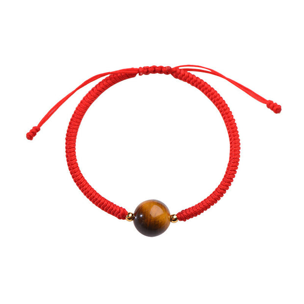 FREE Today: Luck Connection Handmade Tiger Eye Bead Rope Bracelet