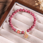 FREE Today: Loving Energy Rhodonite Peach Blossom Bracelet