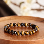 Buddha Stones Tiger Eye Strength Bracelet