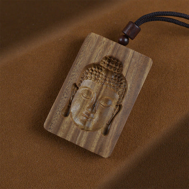 FREE Today: Peace Soothing Green Sandalwood Buddha Symbol Necklace Pendant