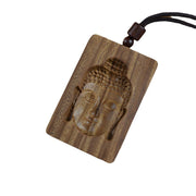 FREE Today: Peace Soothing Green Sandalwood Buddha Symbol Necklace Pendant