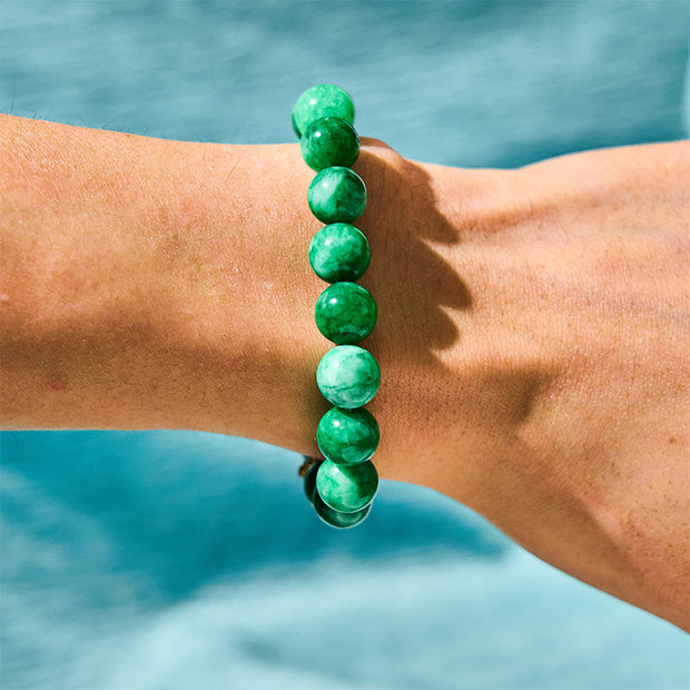 Buddha Stones FengShui PiXiu Jade Protection Bracelet