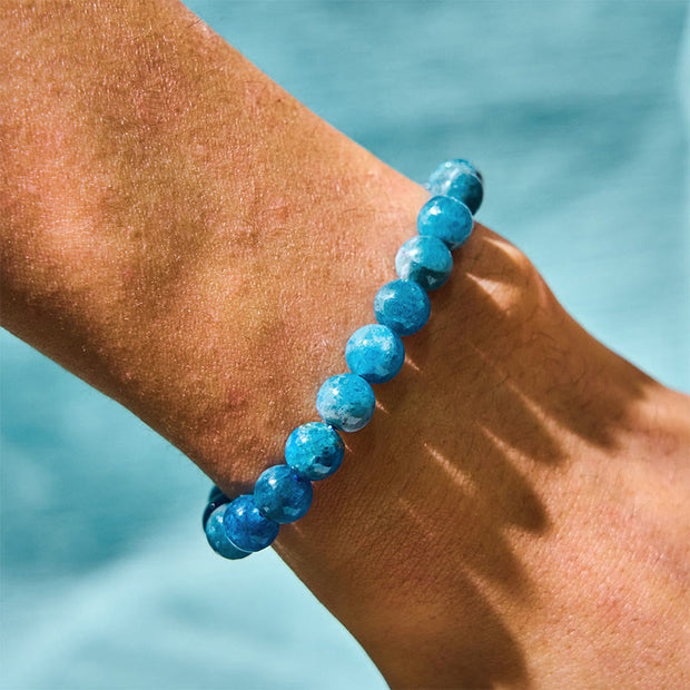 Buddha Stone Apatite Motivation Bracelet