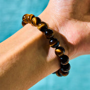 Buddha Stones Tiger Eye Strength Bracelet