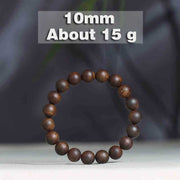 Buddha Stones Cambodia Qinan Agarwood Nine Points Sinking Water Balance Bracelet