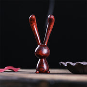 FREE Today: Warmth and Cure Rosewood Small Leaf Red Sandalwood Thuja Sutchuenensis Green Sandalwood Rabbit Decoration