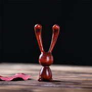 FREE Today: Warmth and Cure Rosewood Small Leaf Red Sandalwood Thuja Sutchuenensis Green Sandalwood Rabbit Decoration