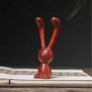 FREE Today: Warmth and Cure Rosewood Small Leaf Red Sandalwood Thuja Sutchuenensis Green Sandalwood Rabbit Decoration