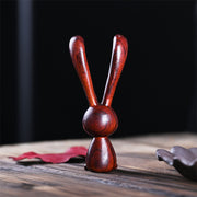 FREE Today: Warmth and Cure Rosewood Small Leaf Red Sandalwood Thuja Sutchuenensis Green Sandalwood Rabbit Decoration