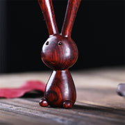 Buddha Stones Rosewood Small Leaf Red Sandalwood Thuja Sutchuenensis Green Sandalwood Rabbit Warmth Decoration