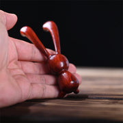 FREE Today: Warmth and Cure Rosewood Small Leaf Red Sandalwood Thuja Sutchuenensis Green Sandalwood Rabbit Decoration