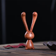 FREE Today: Warmth and Cure Rosewood Small Leaf Red Sandalwood Thuja Sutchuenensis Green Sandalwood Rabbit Decoration