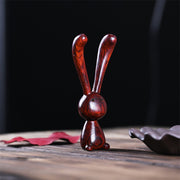 FREE Today: Warmth and Cure Rosewood Small Leaf Red Sandalwood Thuja Sutchuenensis Green Sandalwood Rabbit Decoration