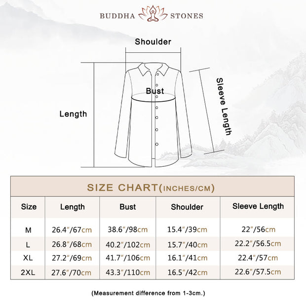 Buddha Stones Literary Artistic Flower Print Cotton Linen Clothing