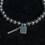 Buddha Stones Titanium Steel Good Luck Balance Bracelet