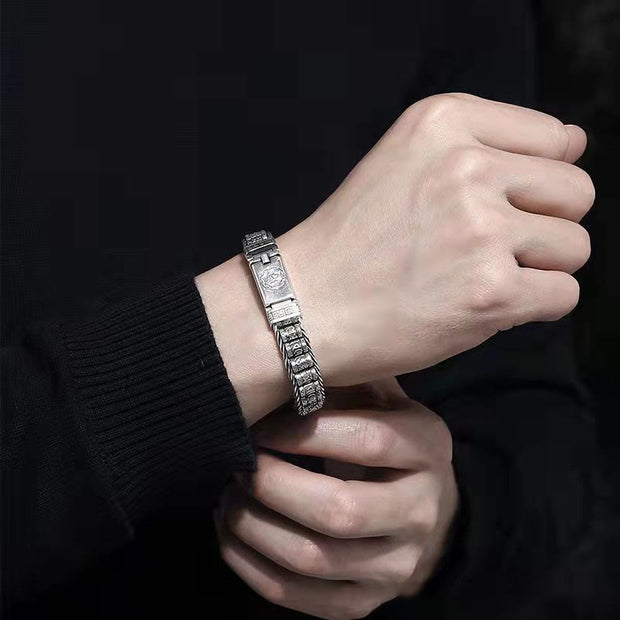 FREE Today: Peace Healing Tibetan Copper Prayer Wheel Om Mani Padme Hum Metal Bracelet - image 4