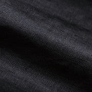 Buddha Stones Commute Solid Color Drawstring 7-8 Length Cotton Linen Women's Wide Leg Pants With Pockets