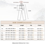 Buddha Stones Tang Frog-Button Three Quarter Sleeve Shirt Wide Leg Pants Cotton Linen Men's Suit (Extra 30% Off | USE CODE: FS30) - image 2