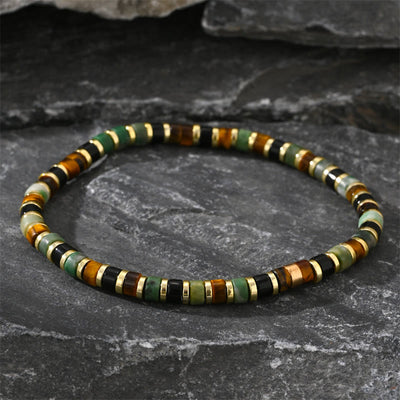 FREE Today: Support and Powerful Natural Hematite Tiger Eye Stones Bracelet