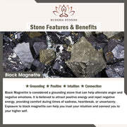 FREE Today: Anti-Anxiety and Purity Natural Malachite Black Magnetite Black Obsidian Double Row Beads Bracelet