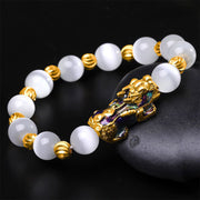 FREE Today: Support and Wealth Cat Eye Color Change PiXiu Bracelet