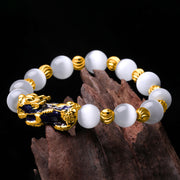FREE Today: Support and Wealth Cat Eye Color Change PiXiu Bracelet